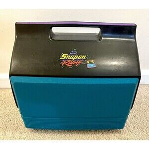 Vintage Snap-On Racing Plastic Cooler Igloo